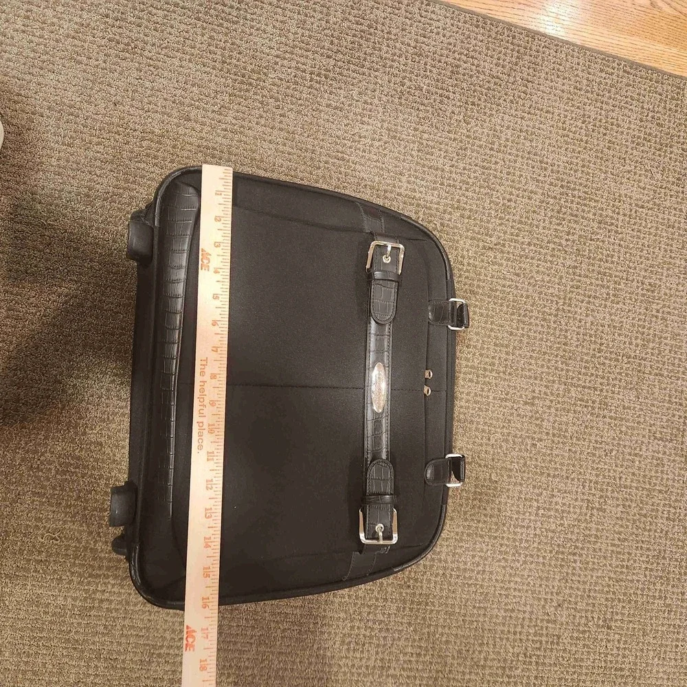 Samsonite Roller Bag Black Overnight Suitcase Briefcase Luggage‎